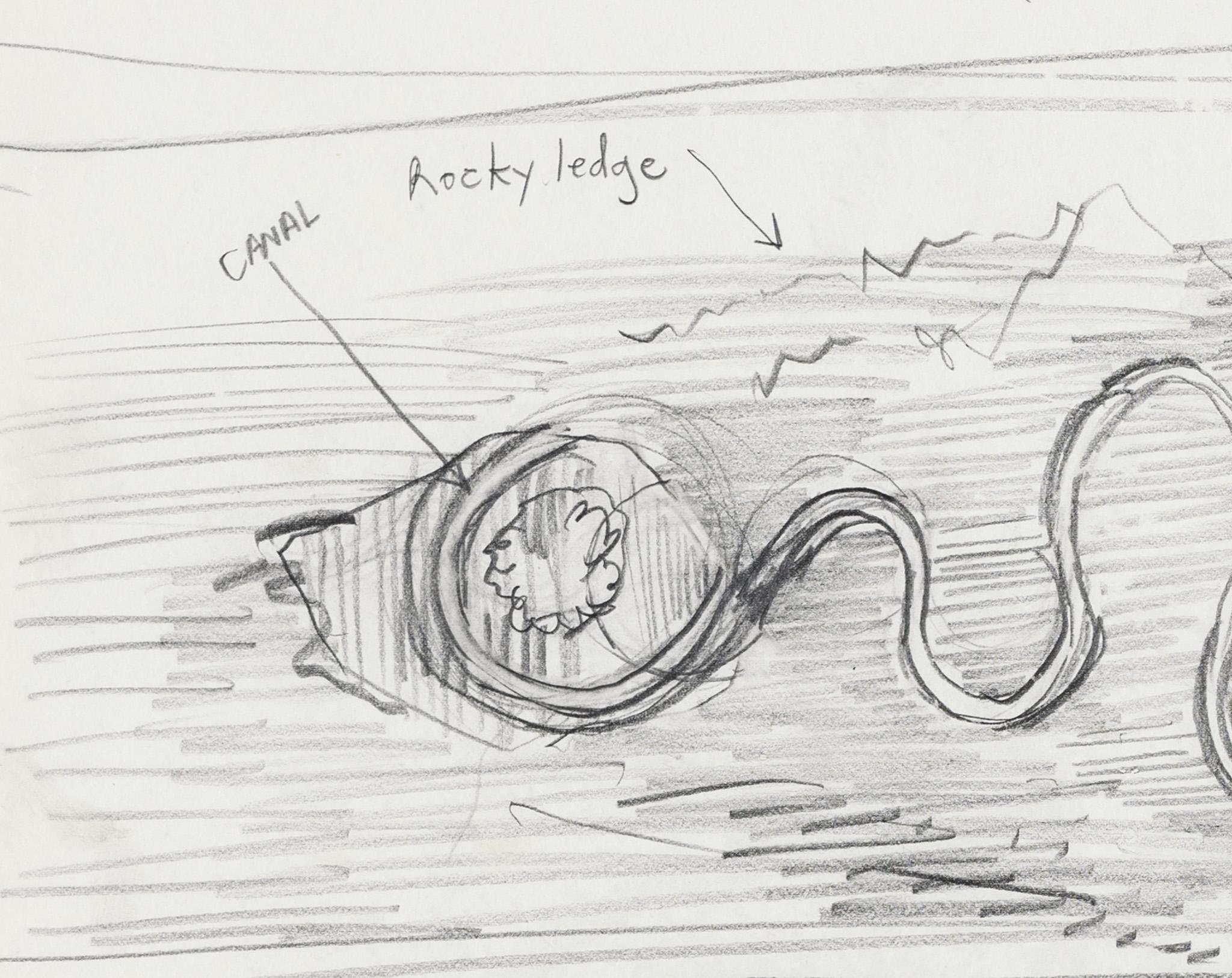 Meandering Island (Little Fort Island Maine) Holt/Smithson Foundation